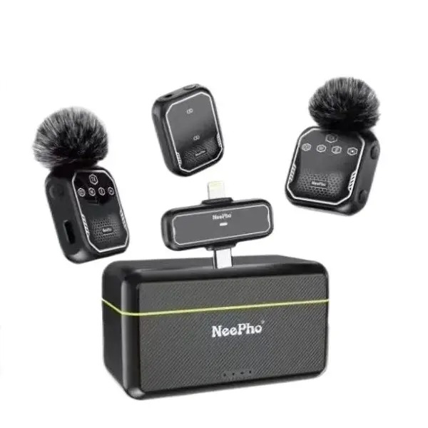 Neepho NP-61 Wireless Microphone For Type-C, iPhone & Camera_img_3