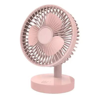 Joykaly YG-735 Rechargeable Portable Desk Fan – 2400mAh Lithium Battery, 3-8 Hours Backup, 90° Adjustable Angle, 3-Blade Cooling Fan for Home & Office_img_4