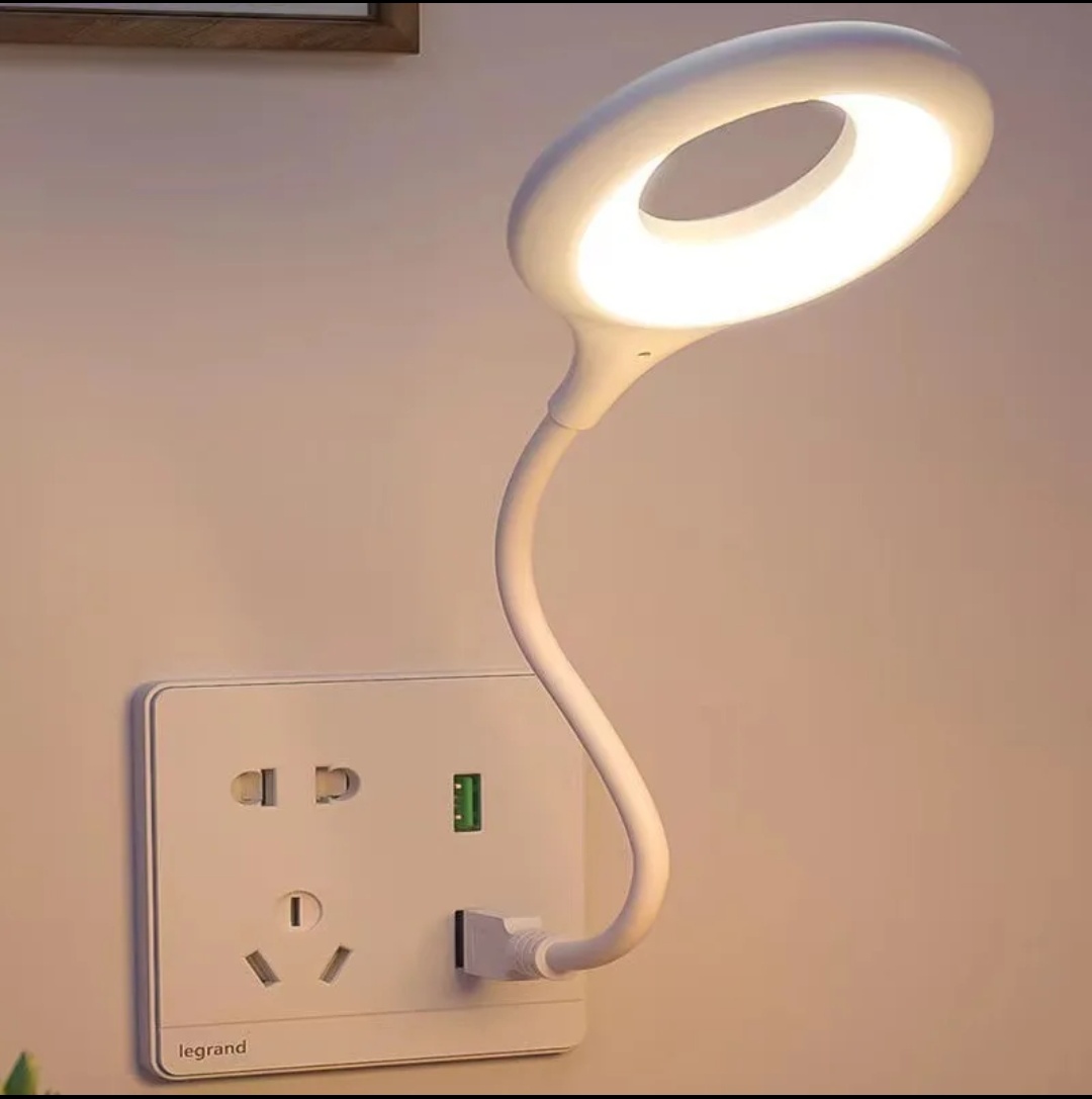 USB Smart Voice Control LED Light – Offline Voice Activated, 360° Flexible Plug & Play Reading Lamp for Laptop, Power Bank & Bedside (No WiFi Needed)_img_2