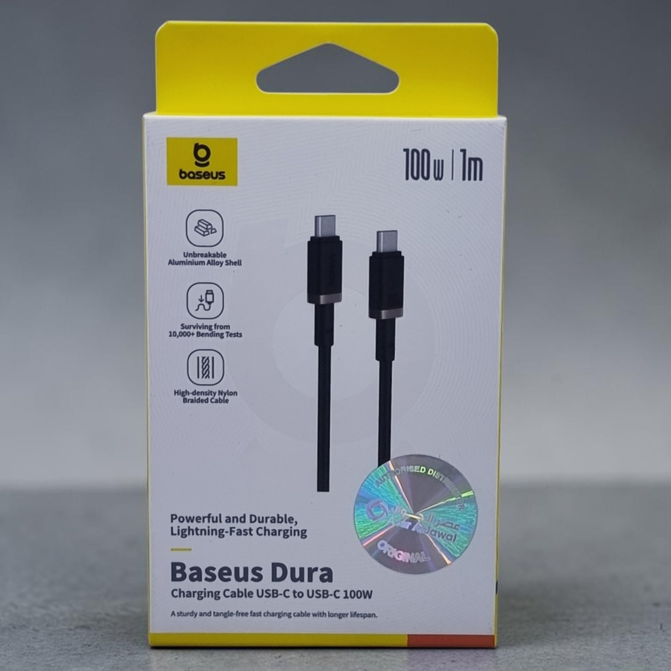 Baseus Dura USB-C to USB-C 100W Charging Cable (1m)._img_2