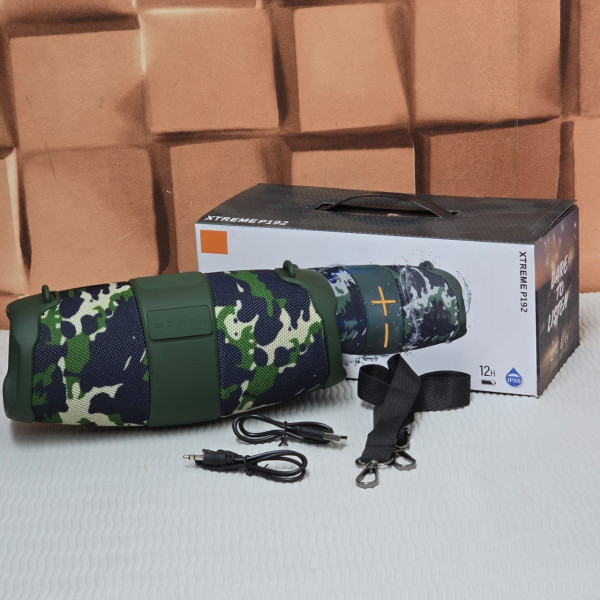 XTREME P192 Portable Wireless Waterproof Bluetooth Speaker – Powerful Sound, Deep Bass, IPX6 Water-Resistant, Multiple Playback Modes & Shoulder Strap_img_4