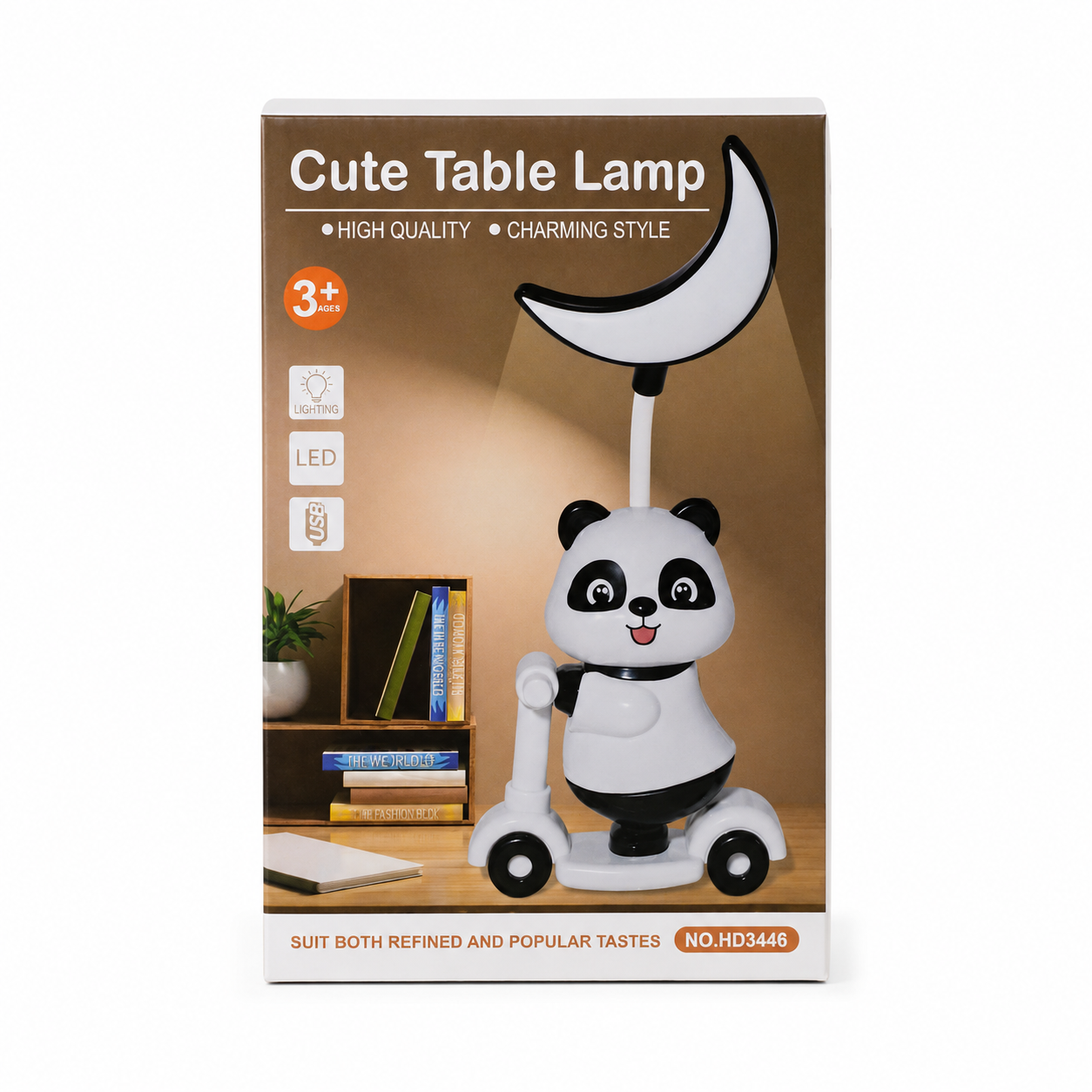 2 in 1 Cartoon Scooter Mini Desk Lamp with sharpener_img_5