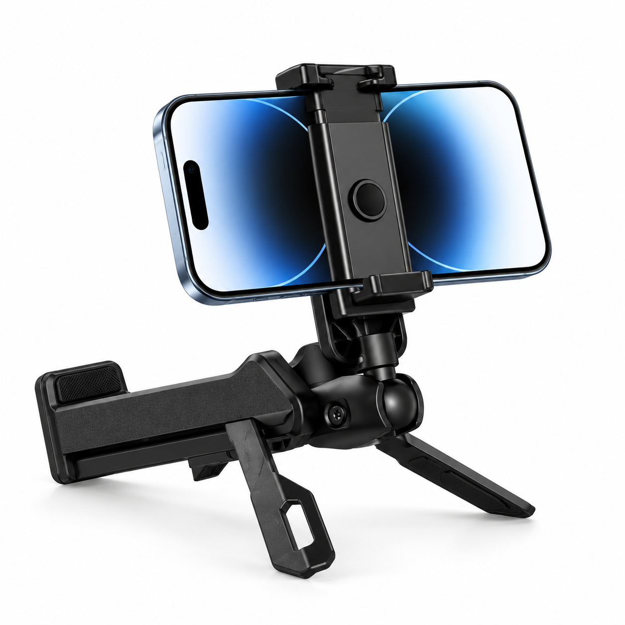 Multifunctional Portable Phone Holder & Tripod – 3-in-1 Versatile Desktop Stand & Table Clamp Mount with 360° Adjustable Rotation for Travel, Live Streaming & Vlogging_img_3