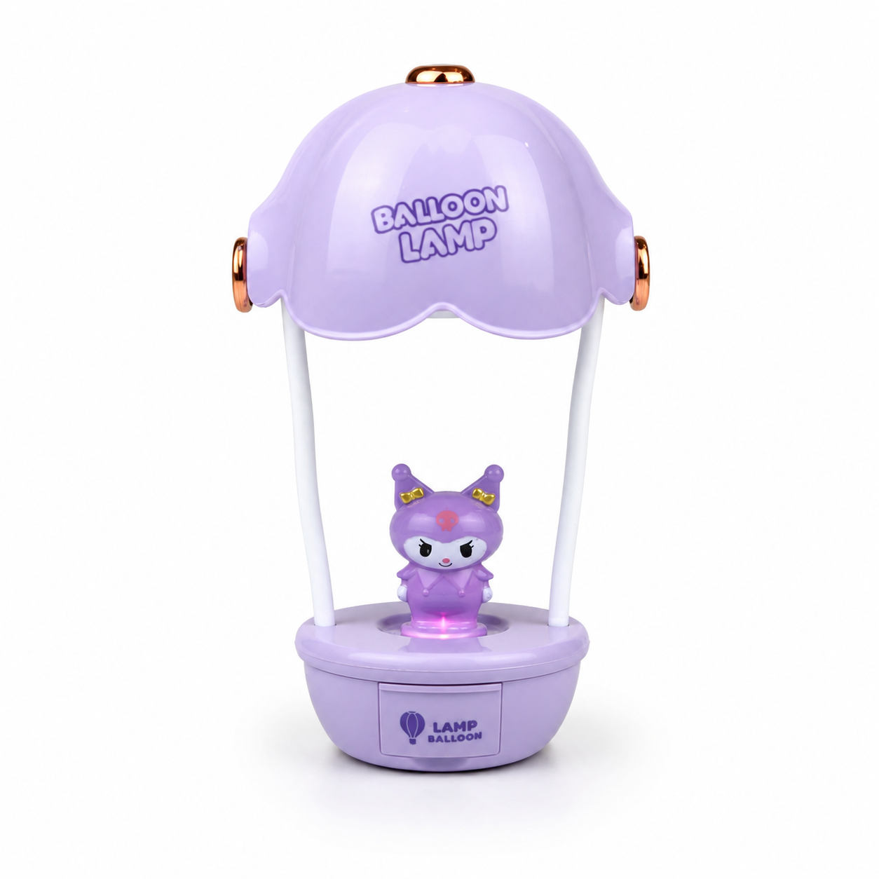 3 in 1 Mini Hot Air Balloon Night Light Desk Lamp with Pencil Sharpener – Cute Kids Study Table Decor & Showpiece_img_2