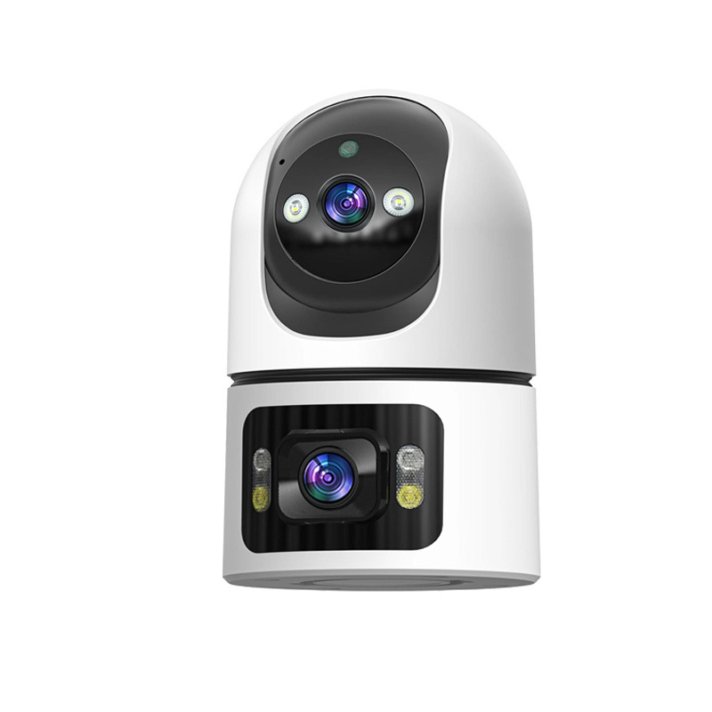 Smart V380 Q9 Dual-Lens & Dual-Screen 8MP WiFi Home Security Camera – 1080P Wireless Indoor CCTV with PTZ, AI Human Tracking, Color Night Vision & Yoosee App Support_img_2