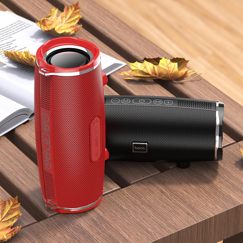 BS40 Desire Song Sports Portable Wireless Loudspeaker – Splashproof Bluetooth Speaker with Built-In Mic, Carry Strap & Long Battery Life_img_2