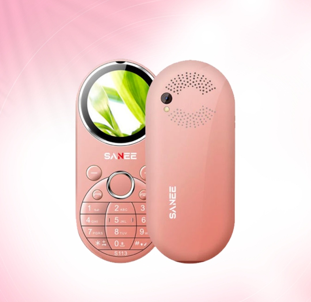 Sanee S113 Dual Sim Stylish Button Phone (pink)_img_2