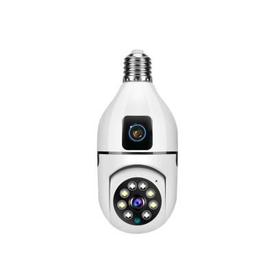 V380 SQ002 3MP Bulb WiFi IP Camera – 360-Degree Panoramic Wireless CCTV with Color Night Vision, Two-Way Audio, Motion Detection & E27 Socket Installation_img_2