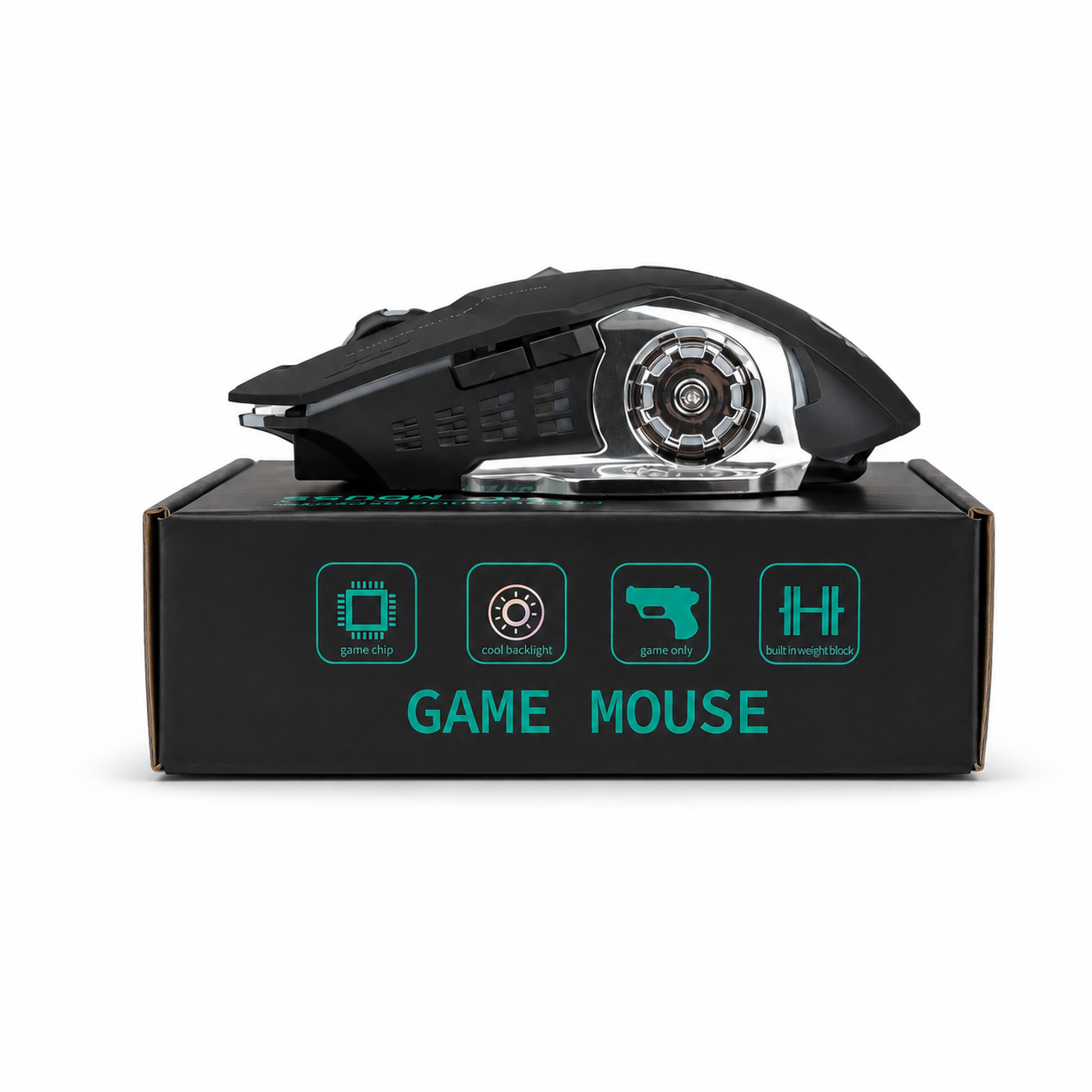 T1 & T2 Professional Wireless Gaming Mouse | Rechargeable Battery | Cool Backlight for FPS Shooter_img_4