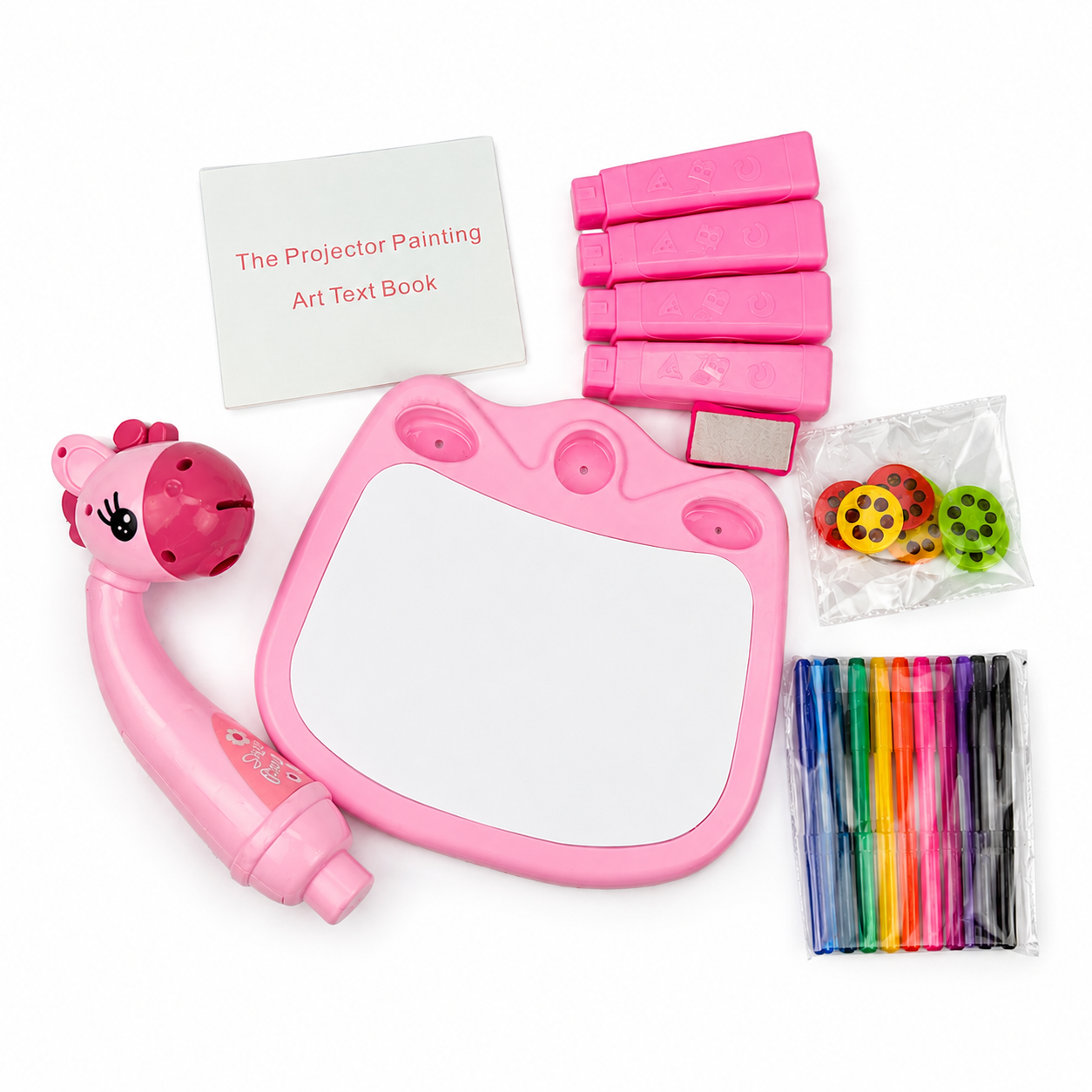 Little Hands Drawing Projector Table for Kids | Trace & Draw Educational Art Toy with Light | Safe ABS Doodle Board for Toddlers, Boys & Girls_img_3
