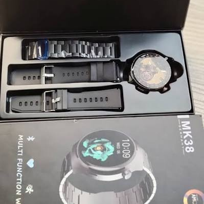 New MK38 Premium Round AMOLED HD display Germany Multi Function Smart Watch For Men_img_2