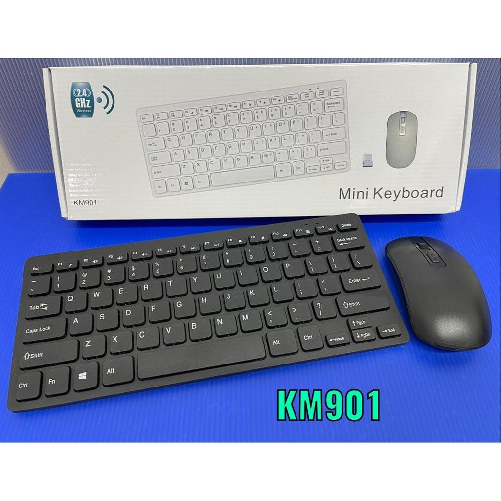 Wireless Keyboard and Mouse Set KM901 (New) – 2.4GHz Reliable Wireless Connectivity, Ergonomic Design, Plug-and-Play Combo for Home & Office Productivity_img_2
