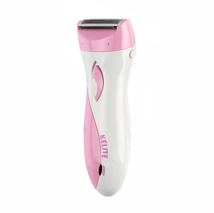 Kemei KM-3018 Women’s Cordless Electric Shaver & Hair Remover – Hypoallergenic Foil Triple Blade, Swing Head & Ergonomic Design for Safe Body Grooming_img_3
