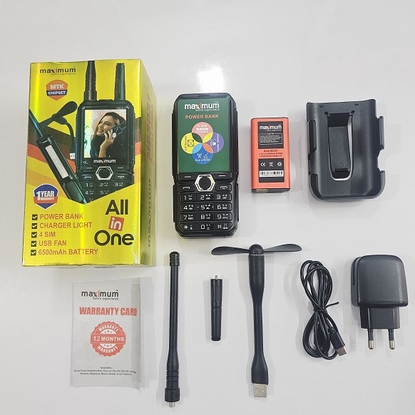 Maximum MB3031 Mobile Four Sim Dual Antina 6500mAh Battery_img_2