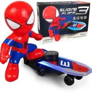 Spiderman Stunt toys for kids. Sliding Plate_img_0