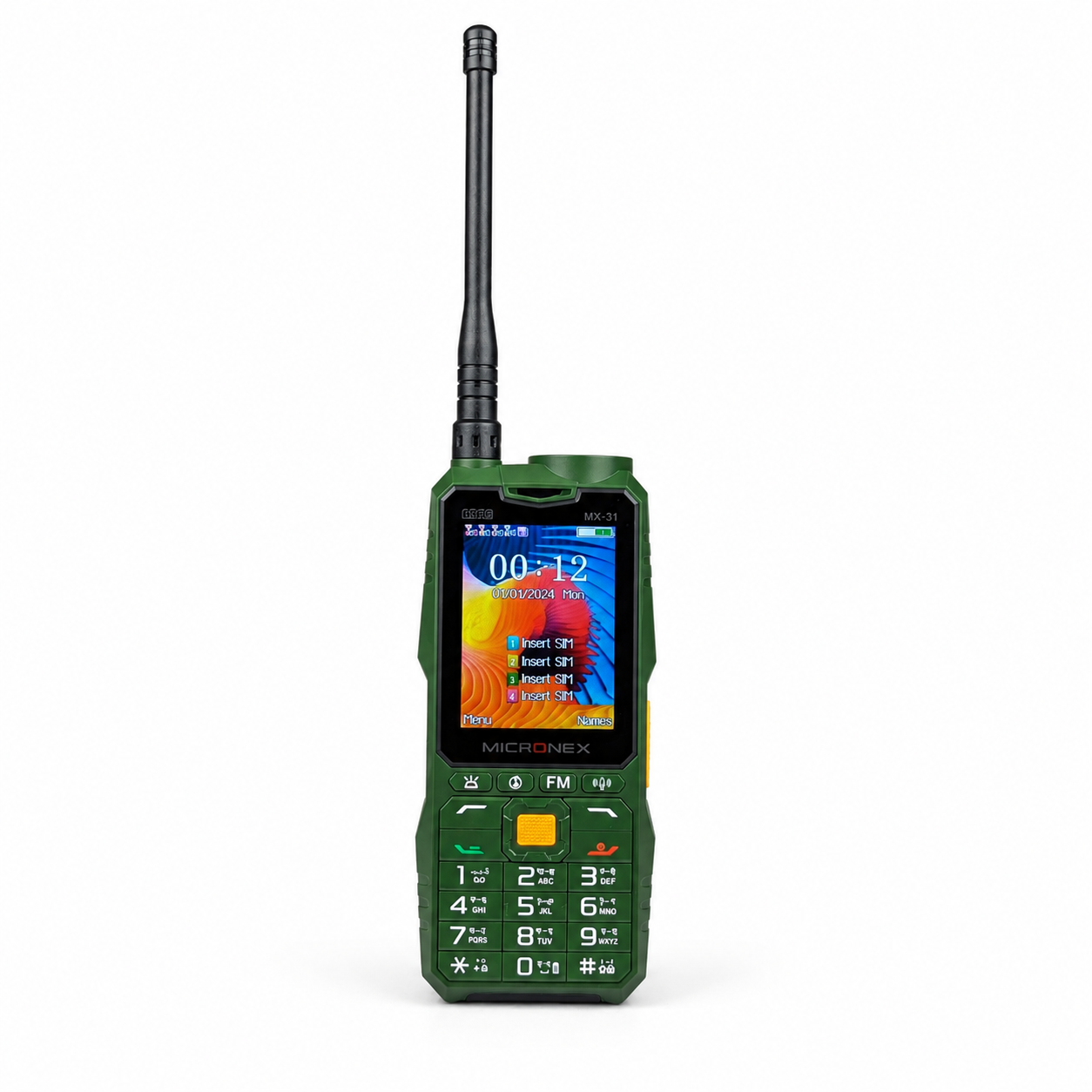 Micronex MX31 Phone Network Antenna Mobile 5500mAh Battery 4 SIM_img_2