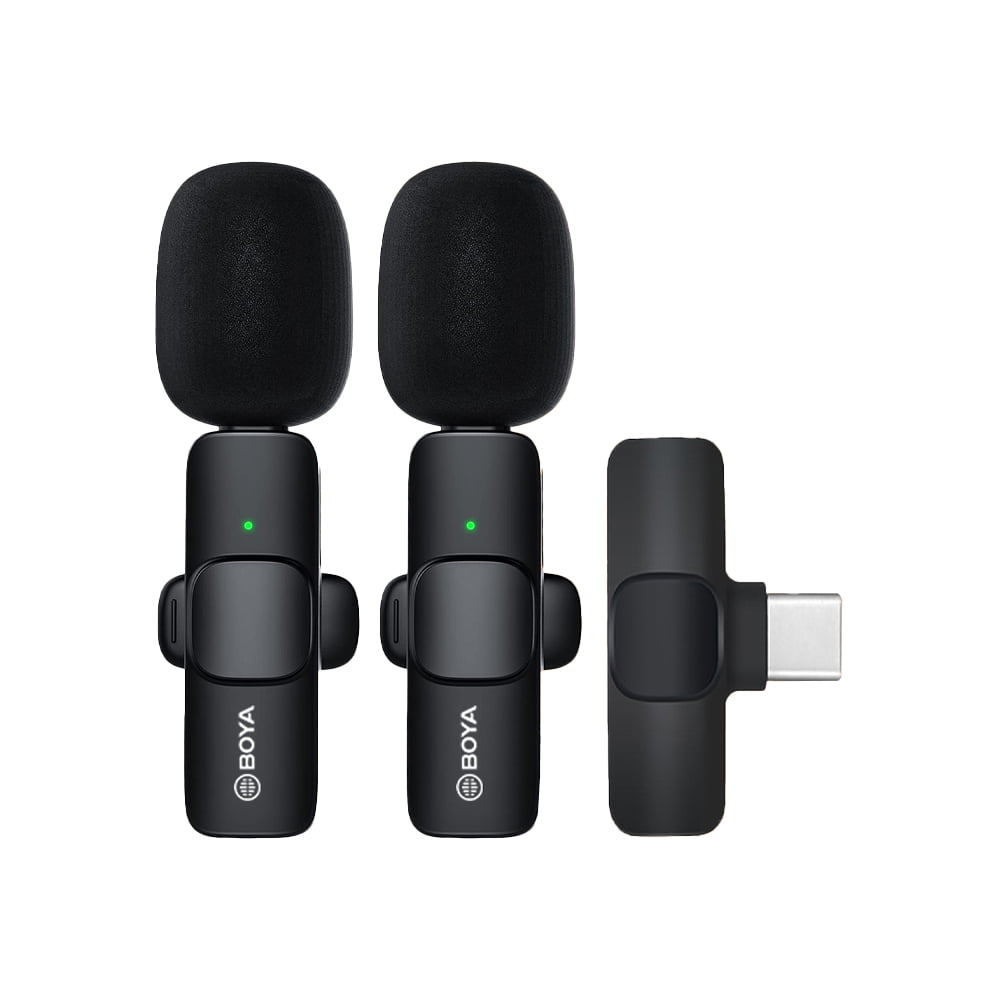 BOYA BY-MW3 Lightning Wireless Lavalier Microphone – Plug & Play Omnidirectional Clip-On Mic with 65ft Range, 8H Battery & Real-Time Sync for iPhone & iPad_img_2