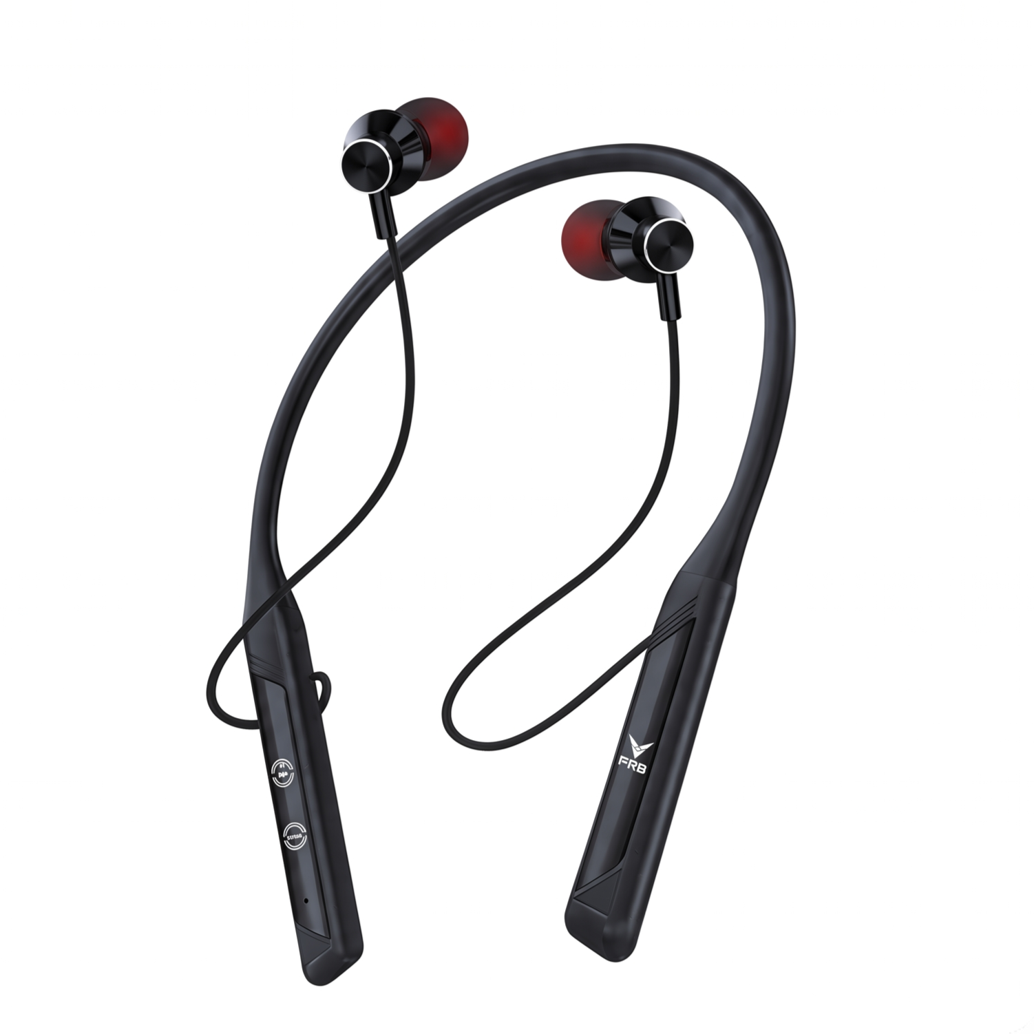 FRB N-27 Smart Wireless Neckband Earphone – Bluetooth 5.4 In-Ear Headset with 400H Battery Life, TF Card Slot, Type-C Fast Charging, Touch Control & Voice Change Feature_img_2