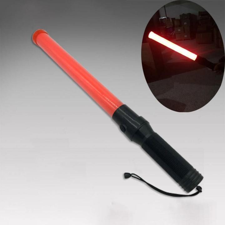 Rechargeable LED Traffic Baton Wand Signal Hand Indicator Light Stick_img_2