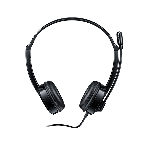 Rapoo H120 USB Stereo Wired Headset (Black) – High-Quality Stereo Sound, Flexible Rotary Microphone, Lightweight Ergonomic Design & 1-Year Warranty_img_3