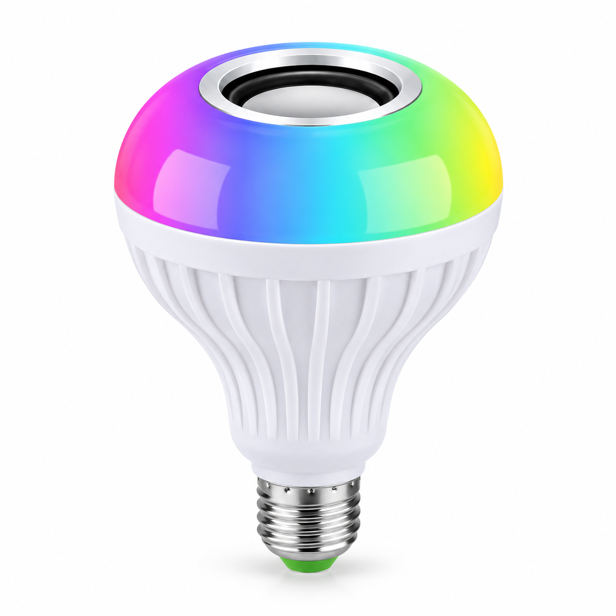 Smart LED Bluetooth Speaker Music Bulb – AC 220V Color-Changing RGB Light Bulb with Remote Control, Wireless Audio Playback & Energy-Saving E27/B22 Socket Support_img_2