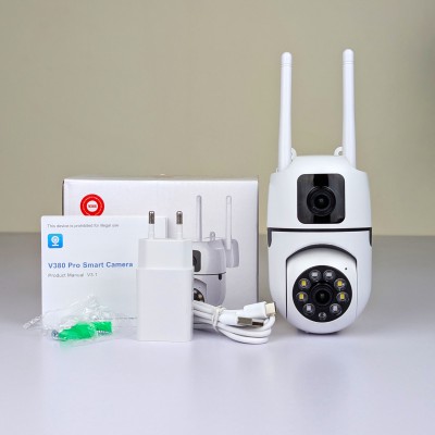 New V380 Mini Indoor PTZ Dual Lens 4MP HD Smart Home WiFi Security Camera – Baby Monitor with Night Vision, Two-Way Audio & Cloud Storage (SQ21-L)_img_6