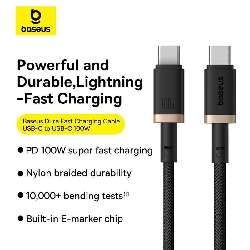 Baseus Dura USB-C to USB-C 100W Charging Cable (1m)._img_5