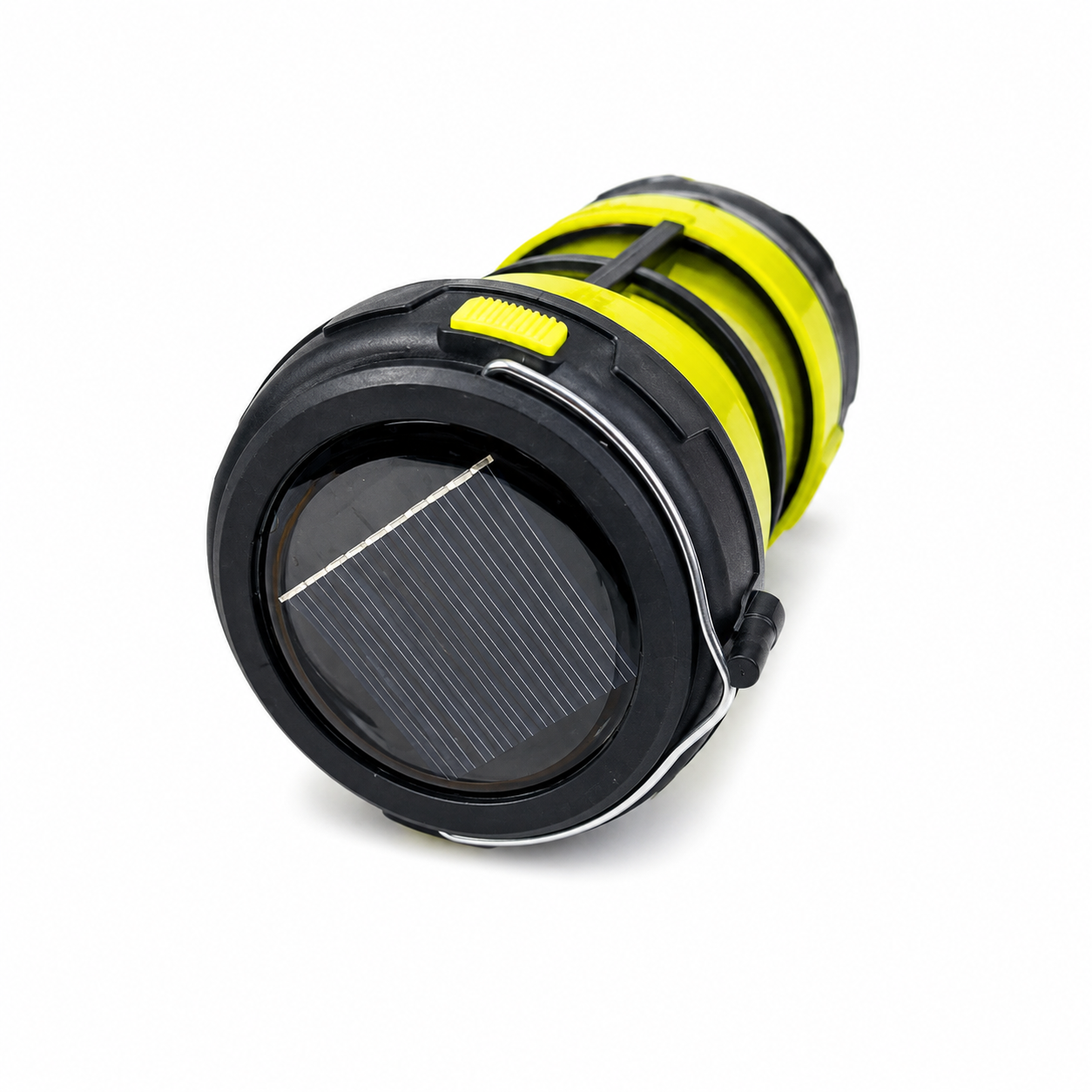 2-in-1 Solar Energy Camping Lantern & Handheld Torch – Rechargeable Emergency Light with Solar Panel, USB Charging Port & Portable Hanging Handle for Outdoor Camping & Travel_img_4
