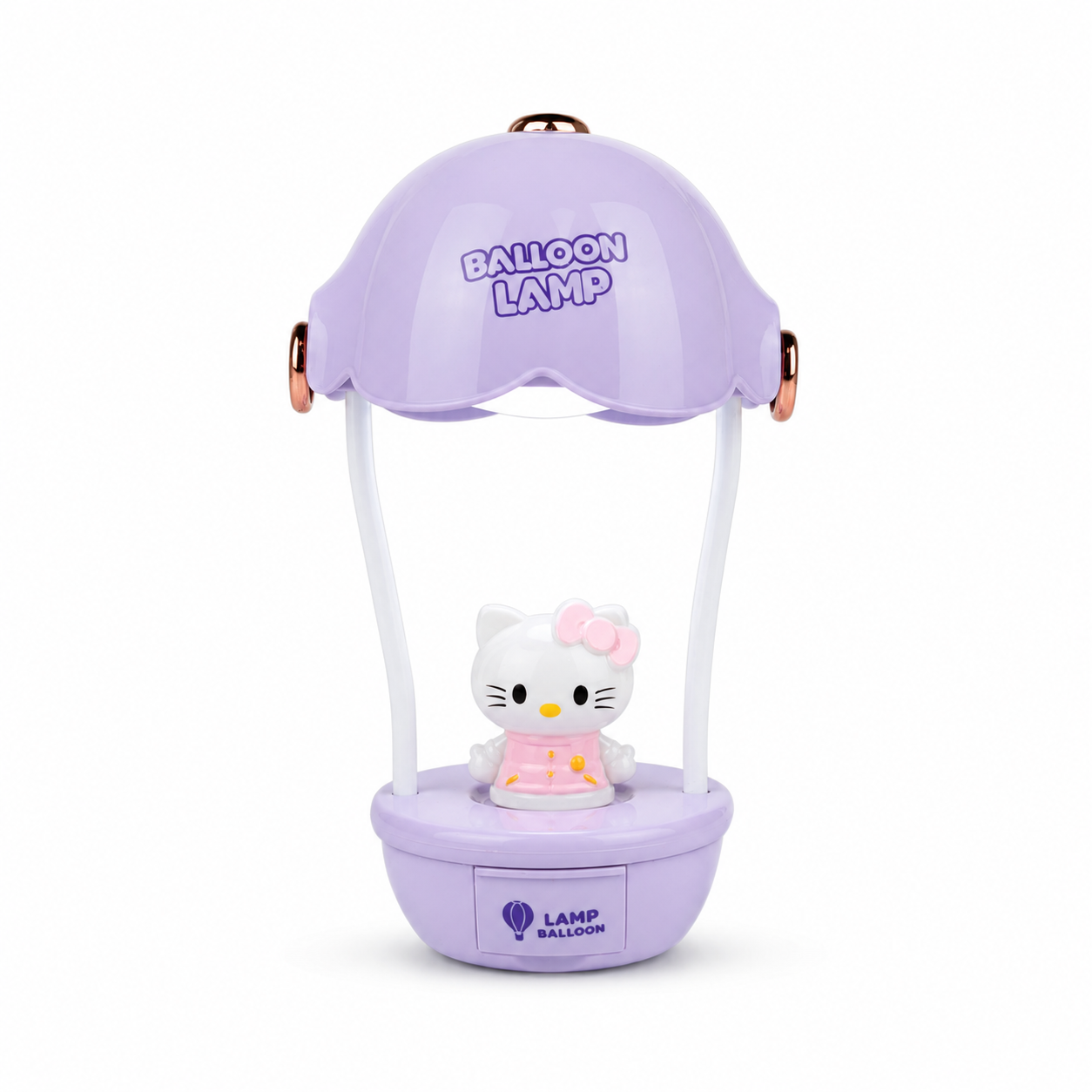3 in 1 Mini Hot Air Balloon Night Light Desk Lamp with Pencil Sharpener – Cute Kids Study Table Decor & Showpiece_img_3
