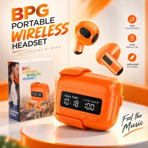 Multifunction TWS Wireless Earphones with Digital LED Clock Display – Portable Belt Clip Design, In-Ear Ergonomic Fit, Powerful Bass & Clear Voice Calling Stereo Earbuds_img_0