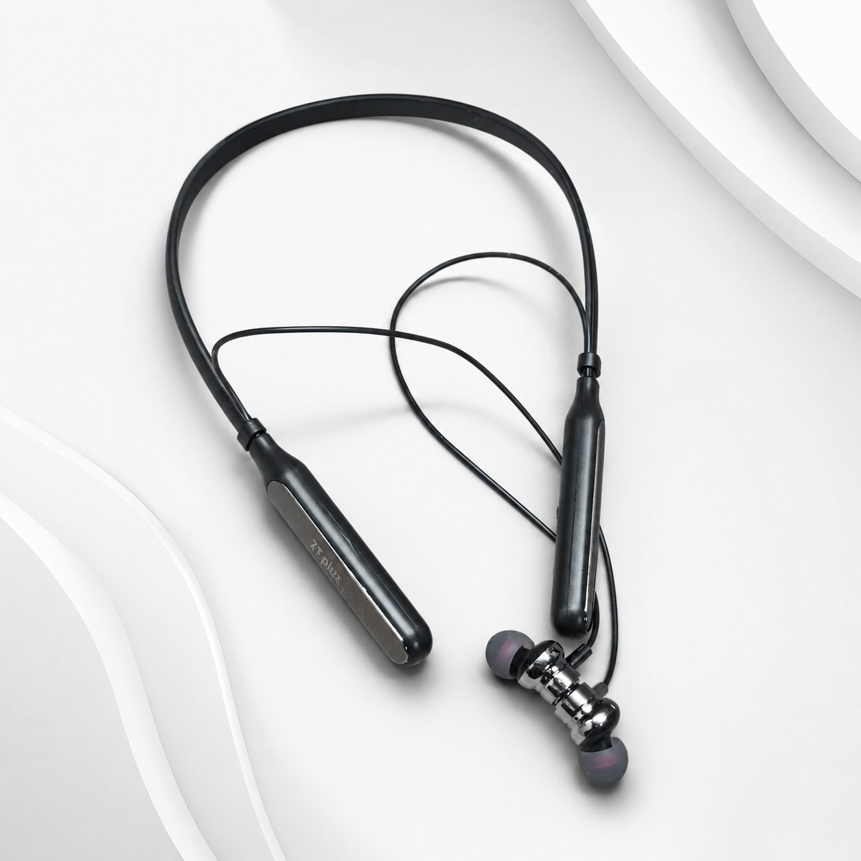 ZT Plus-315 Wireless Neckband Bluetooth Earphone – Bluetooth 5.3 Headset with 35H Battery Life, 2.5H Fast Charging, Magnetic Control & Flexible Anti-Pull Nylon Wire_img_2