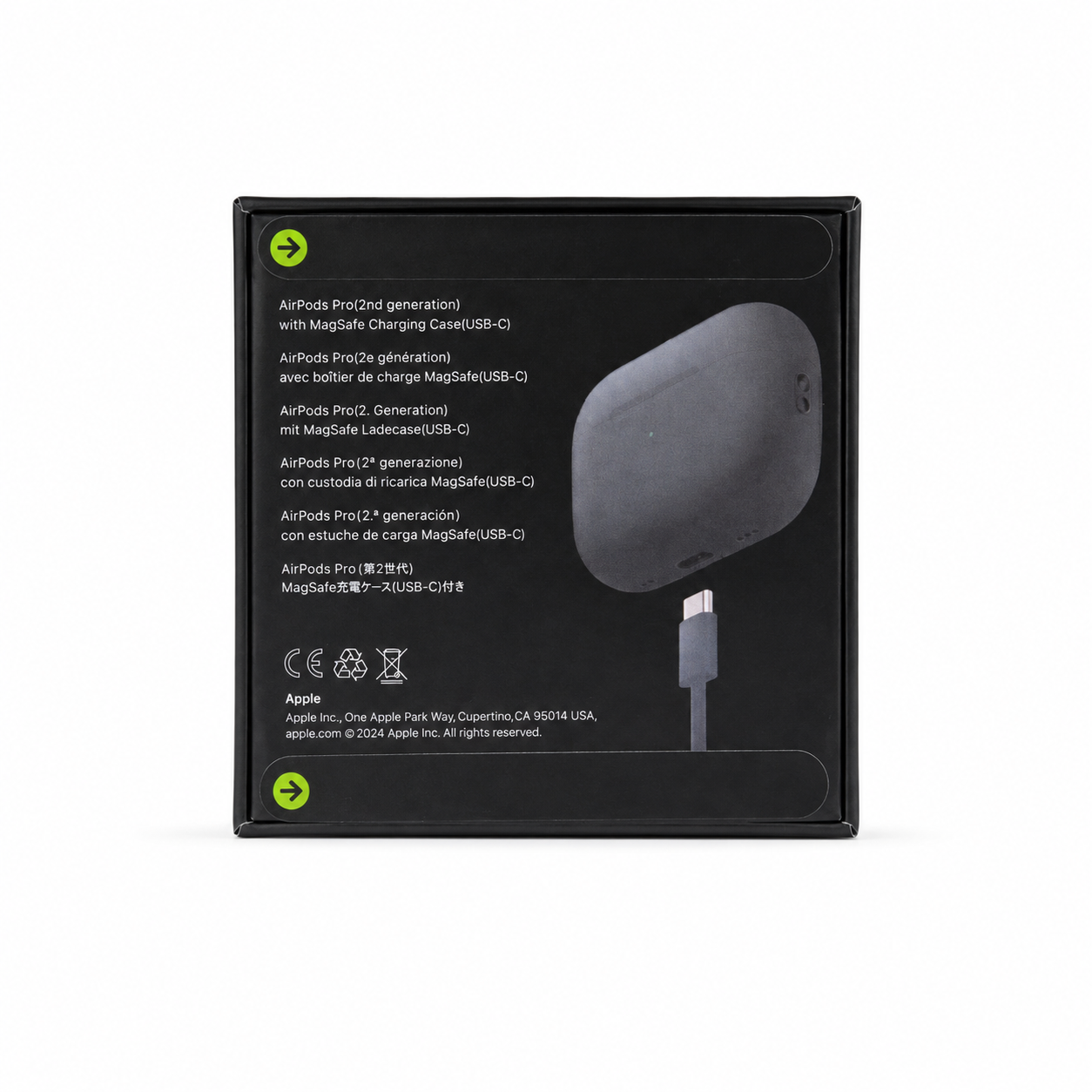Apple AirPods Pro (2nd Generation) USB-C – True Wireless Earbuds with H2 Chip, Active Noise Cancellation, Personalized Spatial Audio & 30H Battery_img_6