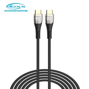MOXX MDC-15 Type-C to Type-C 60W Fast Charging Cable – High-Speed Power Delivery (PD) & Data Sync Cable for Smartphones, Tablets & Laptops_img_0