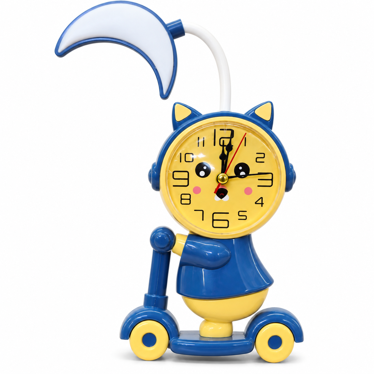 3 in 1 Table Lamp Clock with Pencil Sharpener_img_2