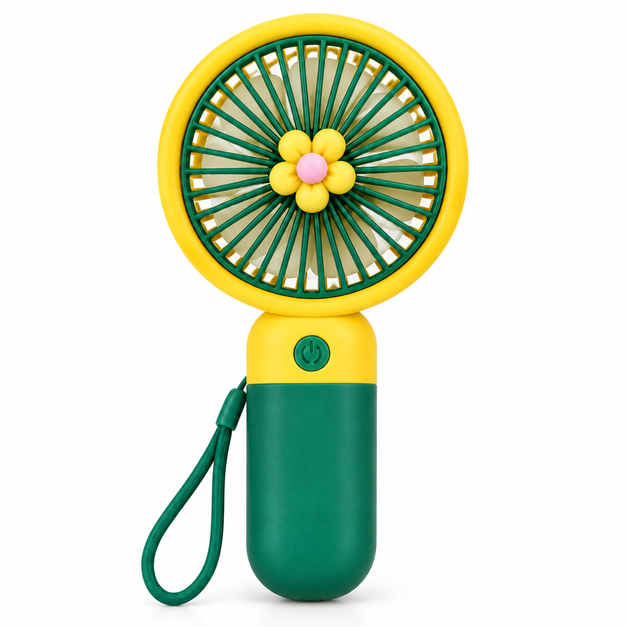 Handheld Portable Desktop Mini Fan – USB Rechargeable Pocket Sports Fan with 3 Speed Levels, Ultra-Quiet Motor, Lanyard & Versatile Indoor-Outdoor Use_img_2