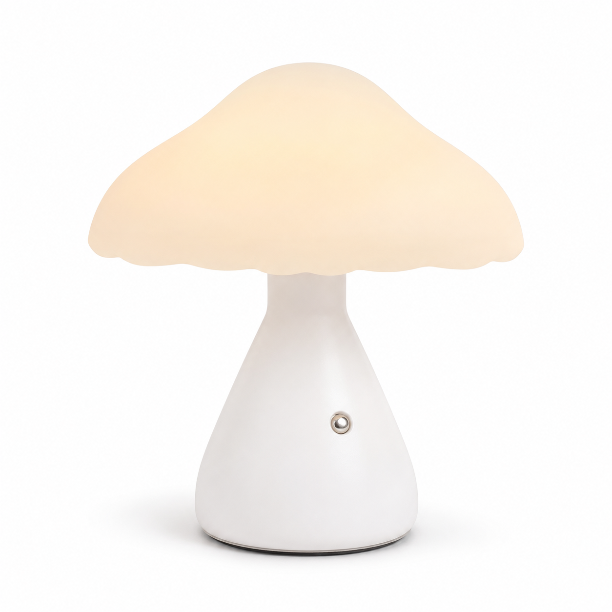 Rechargeable LED Mushroom Desk & Table Lamp – Cordless Touch Control Dimmable Ambient Night Light with Type-C USB Charging for Bedroom & Home Decor_img_5