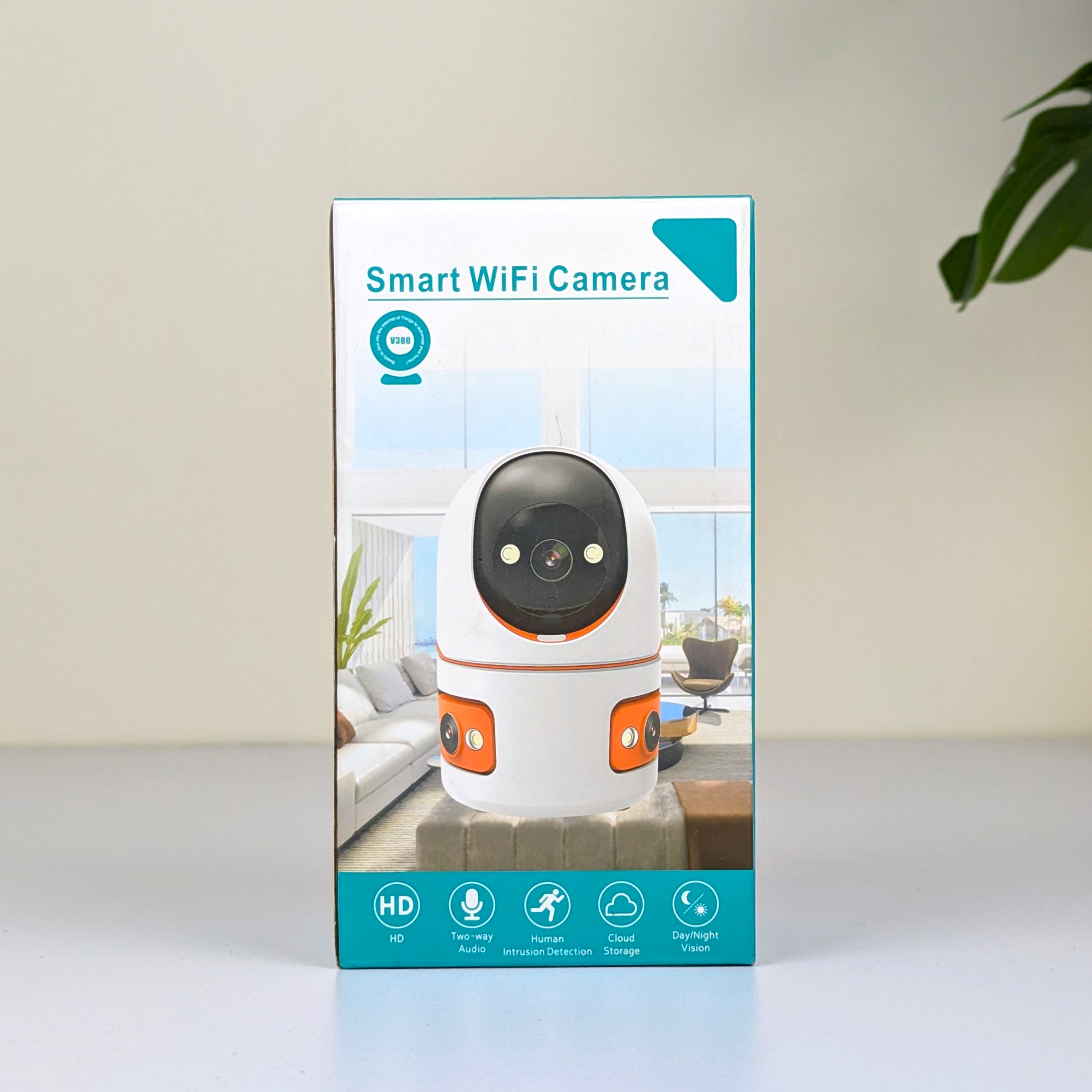 V380 Pro Dual Lens 1080P WiFi Security Camera – Rotatable 360-Degree Wireless Indoor CCTV with Smart AI Motion Tracking, Night Vision & Two-Way Audio (Model: V9L)_img_5