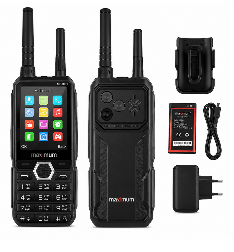 Maximum MB3031 Mobile Four Sim Dual Antina 6500mAh Battery_img_1