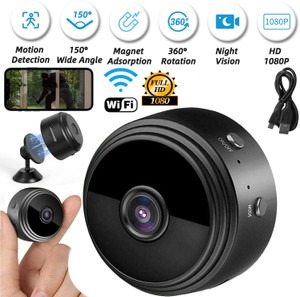 A9 Wi-Fi Night Vision Mini IP Camera – 1080P HD Wireless Security CCTV with 180° Wide-Angle Lens, Motion Detection, Loop Recording & Built-in Mic_img_3