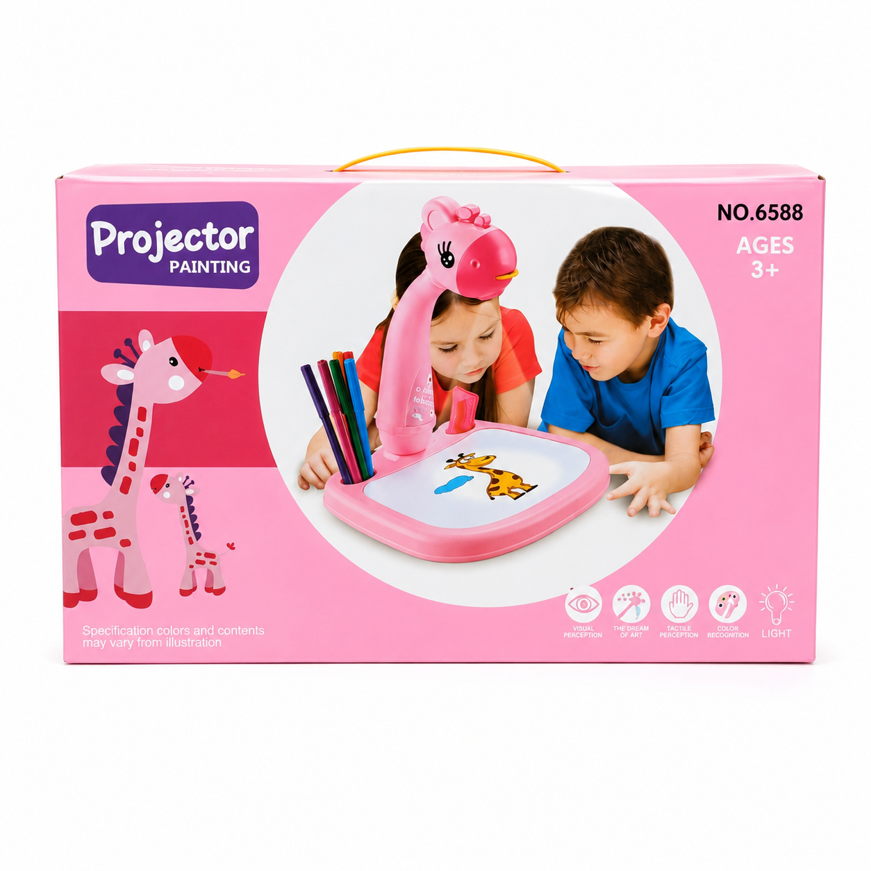 Little Hands Drawing Projector Table for Kids | Trace & Draw Educational Art Toy with Light | Safe ABS Doodle Board for Toddlers, Boys & Girls_img_6