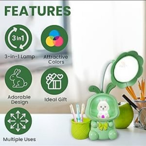 Cute Desk Lamp with Pen Holder_img_0