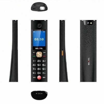 MAXTEL MAX21 Ultra Cordless Desk Phone – Dual SIM Feature Phone with 3000mAh Battery, Dock Charger, Type-C, SOS Emergency Button, Auto Call Recording & Wireless FM_img_6