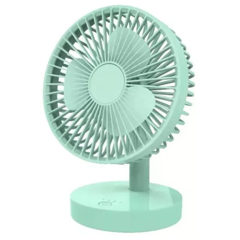 Joykaly YG-735 Rechargeable Portable Desk Fan – 2400mAh Lithium Battery, 3-8 Hours Backup, 90° Adjustable Angle, 3-Blade Cooling Fan for Home & Office_img_2