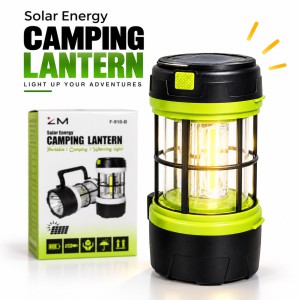 2-in-1 Solar Energy Camping Lantern & Handheld Torch – Rechargeable Emergency Light with Solar Panel, USB Charging Port & Portable Hanging Handle for Outdoor Camping & Travel_img_0