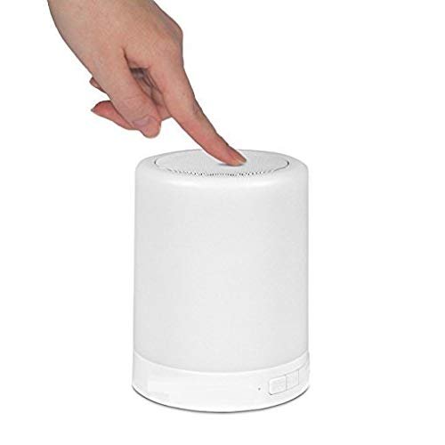 Touch Lamp Portable Bluetooth Speaker – Smart Touch Color-Changing Night Light, 3 Brightness Levels, 3W Speaker, TF Card & AUX Support with 800mAh Battery_img_4
