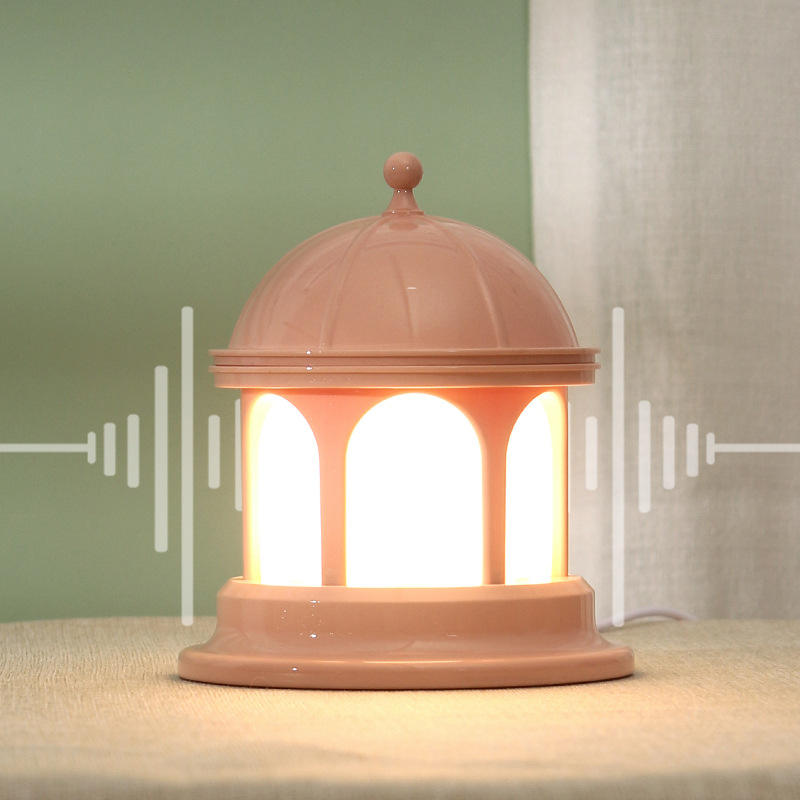Smart Voice Controlled LED Night Light – Hands-Free Plug-In Ambient Bedside Lamp with Adjustable Brightness & Manual Control Switch_img_1
