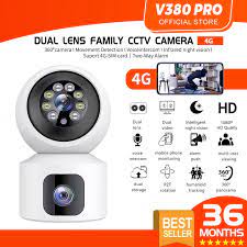 V380 Pro Dual Lens 1080P WiFi Security Camera – Rotatable 360-Degree Wireless Indoor CCTV with Smart AI Motion Tracking, Night Vision & Two-Way Audio (Model: V9L)_img_2
