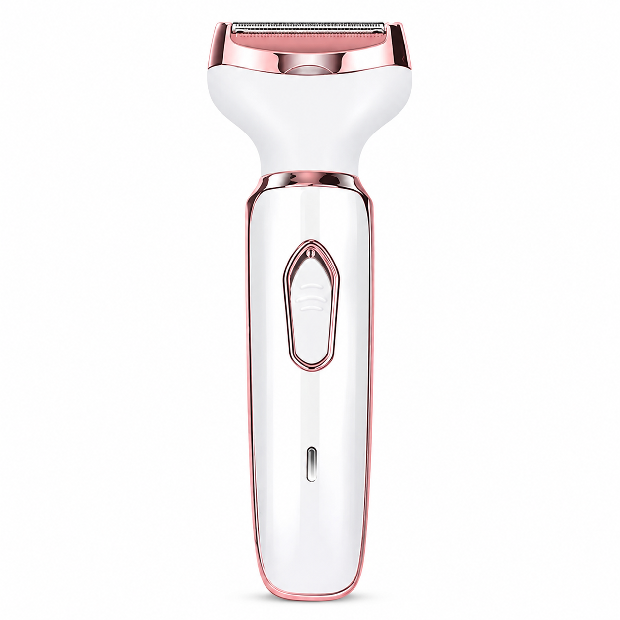 4-in-1 Rechargeable Lady Shaver & Hair Removal Beauty Kit – Painless Electric Razor, Eyebrow, Nose & Body Hair Trimmer with USB Charging & Portable Rose Gold Design_img_2