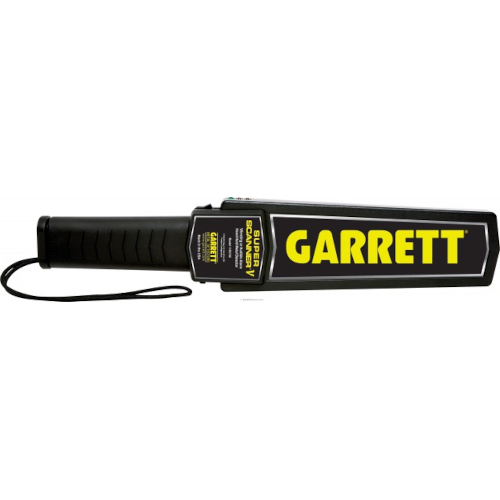 Garrett Super Scanner V Hand-Held Metal Detector – High-Sensitivity Security Wand with Vibration/Audio Alert, Auto Self-Calibrating & 100-Hour Battery Life_img_2