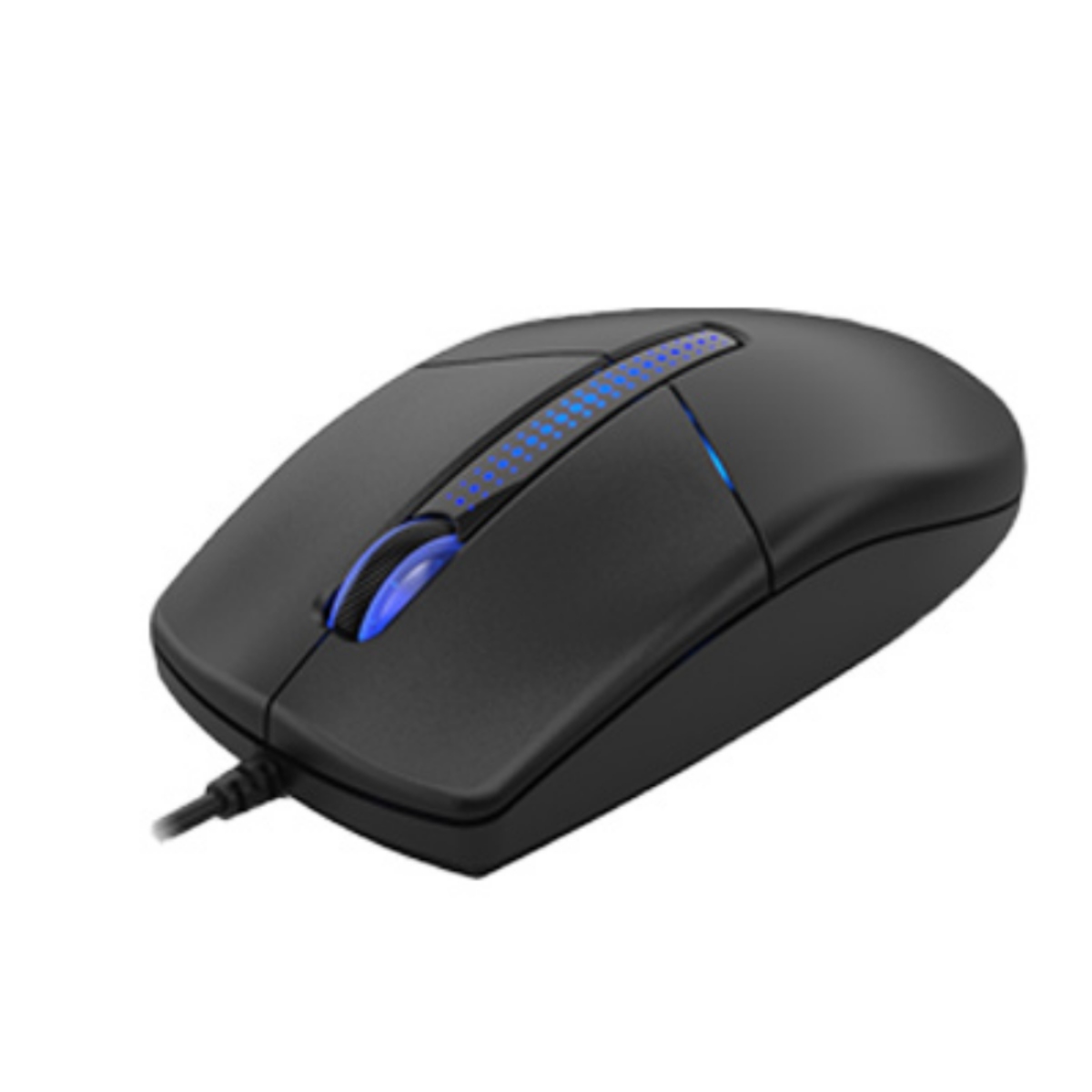 A4Tech N-530 Illuminated Wired Optical Mouse – 1200 DPI, Symmetric Design, 1.5M USB Cable, Plug & Play & Durable Build for PC & Laptop_img_2